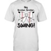 Baseball Sister Hey Brother Brother Swing  Classic Men's T-shirt
