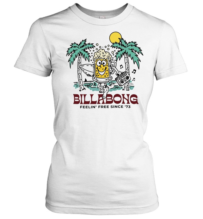 Billabong feelin free since 73 beer mug Classic Women's T-shirt