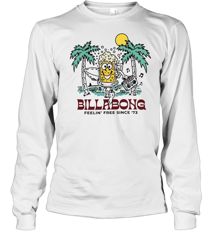 Billabong feelin free since 73 beer mug Long Sleeved T-shirt