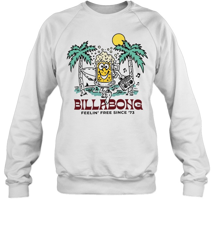 Billabong feelin free since 73 beer mug Unisex Sweatshirt