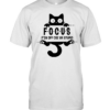 Black Cat Focus Tee Classic Men's T-shirt
