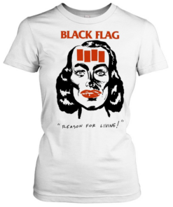 Black flag reason for living rare 80’s vintage  Classic Women's T-shirt