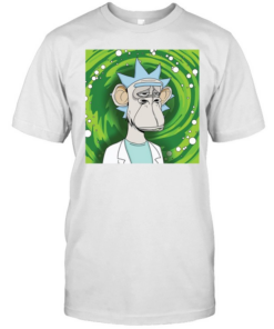 Bored Ape Rickand Morty  Classic Men's T-shirt