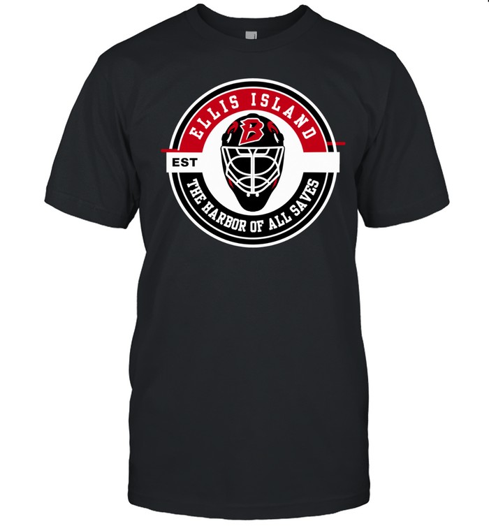 Buffalo Sabres Ellis Island The Harbor Of All Saves Classic Men's T-shirt