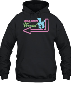 Chalk Eating Weasel Unisex Hoodie