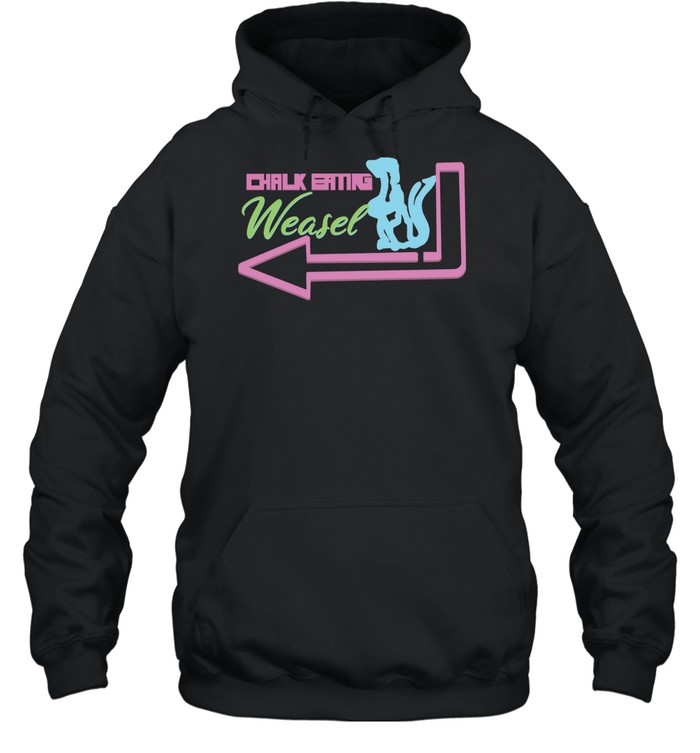 Chalk Eating Weasel Unisex Hoodie