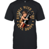 Cherub holding a bomb handle with care love drops  Classic Men's T-shirt