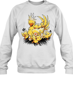 Chocobo Family graphic  Unisex Sweatshirt