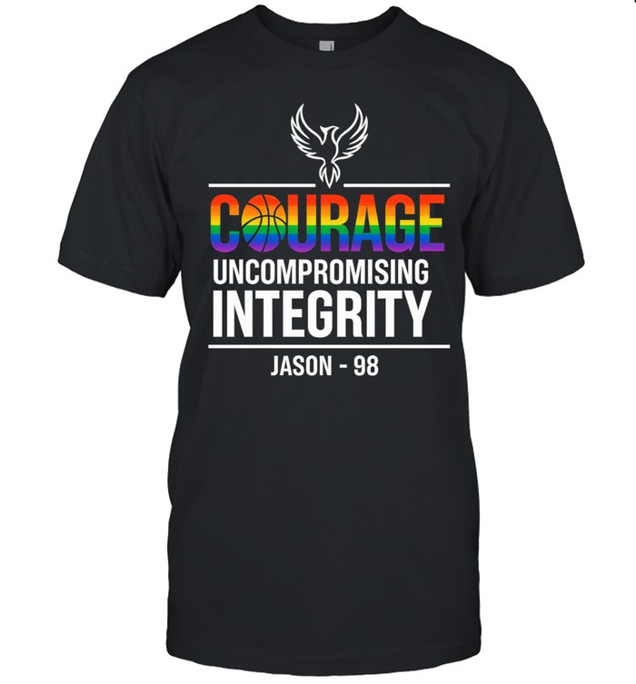 Courage Uncompromising Integrity Jason 98 Pride Classic Men's T-shirt