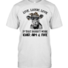Cow live laugh love if that doesnt work load aim and fire  Classic Men's T-shirt