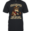 Cowboy Wolf some of us been through so much bullshit in life that good shit feels like a set-up  Classic Men's T-shirt