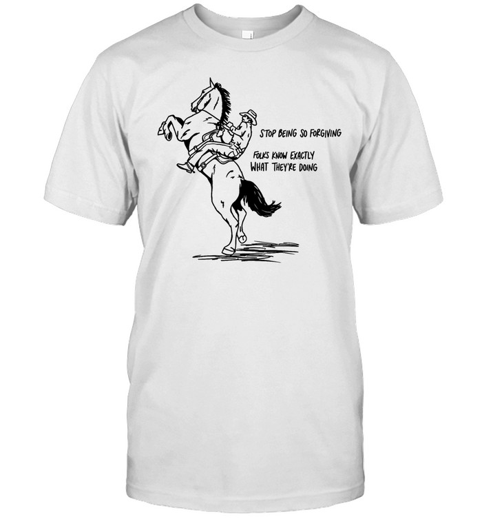 Cowboy stop being so for giving folks know exactly what they’re doing Classic Men's T-shirt
