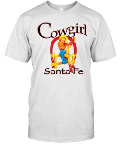 Cowgirl SantaFe  Classic Men's T-shirt