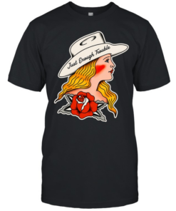 Cowgirl Western just enough trouble graphic  Classic Men's T-shirt