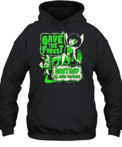 Crysta save the forest destroy AI data centers  Unisex Hoodie