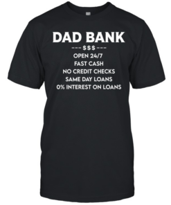 Dad Bank  Classic Men's T-shirt