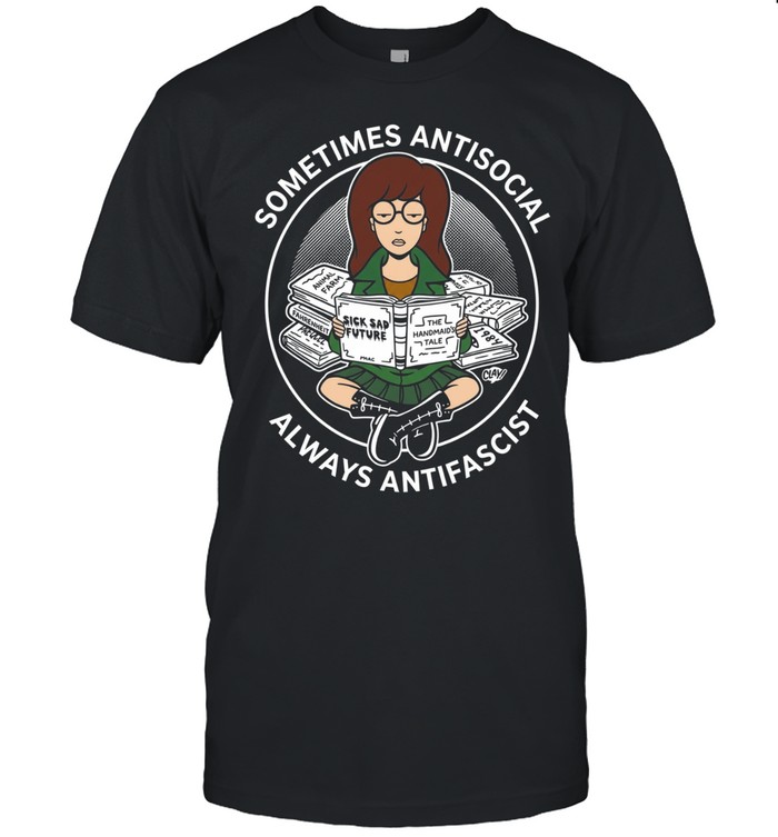 Daria Morgendorffer sometimes antisocial always antifascist Classic Men's T-shirt