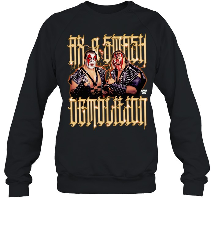 Demolition Ax and Smash Vintage Unisex Sweatshirt