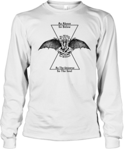 Devil as above so below as within so without as the universe so the soul Long Sleeved T-shirt