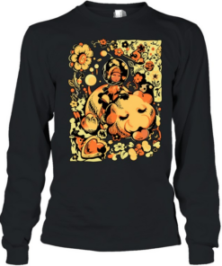 Dog Mom Pikmin featuring Erma Shepherd and Oatchi  Long Sleeved T-shirt