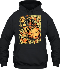 Dog Mom Pikmin featuring Erma Shepherd and Oatchi  Unisex Hoodie
