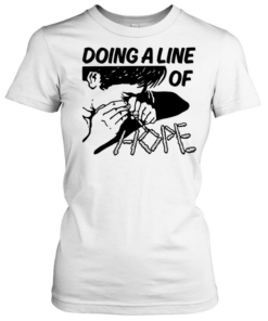 Doing a line of hope Classic Women's T-shirt