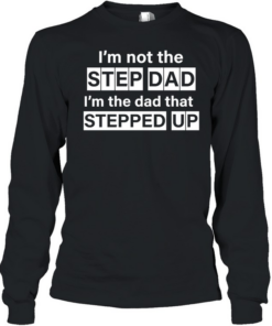 Erik Karlsson I'm Not The Step Dad Tee Long Sleeved T-shirt