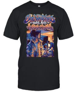 Family she watches over her household  Classic Men's T-shirt