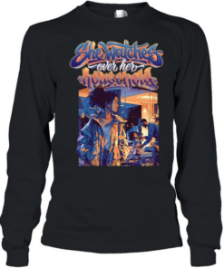 Family she watches over her household  Long Sleeved T-shirt