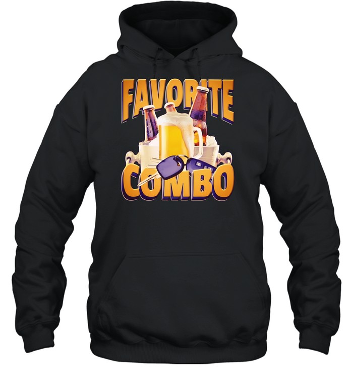 Favorite Combo beer 90s bootleg Unisex Hoodie