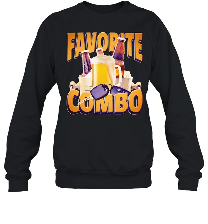 Favorite Combo beer 90s bootleg Unisex Sweatshirt