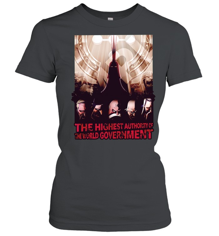 Five Elders the highest authority of the World Government Classic Women's T-shirt