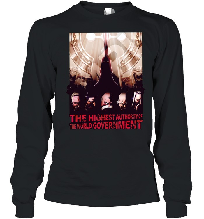 Five Elders the highest authority of the World Government Long Sleeved T-shirt