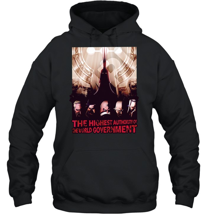 Five Elders the highest authority of the World Government Unisex Hoodie