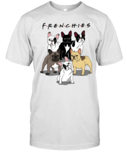 Frenchies Bulldogs Friends tv show  Classic Men's T-shirt