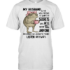 Frog My Husband Is The Best Person To Share My Secrets With. He’ll Never Tell Anyone Because He Doesn’t Really Listen Anyway  Classic Men's T-shirt