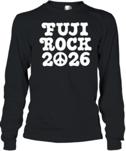 Fuji Rock 2026 Retro Peace Music Festival  Long Sleeved T-shirt