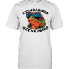Funny Even Baddies get Saddies Frog  Classic Men's T-shirt