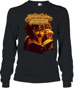 Girl and book sabedoria e a coisa principal  Long Sleeved T-shirt