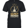 Girl quiet mind do nothing for 1 min Classic Men's T-shirt