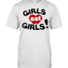 Girls eat girls heart Classic Men's T-shirt