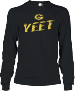 Green Bay Packers Yeet Long Sleeved T-shirt