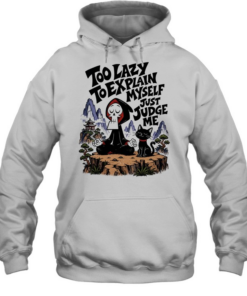 Grim too lazy to explain myself just judge me Unisex Hoodie