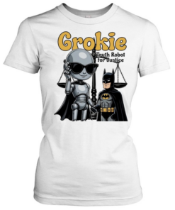 Grokie Batman Truth Robot for Justice Classic Women's T-shirt