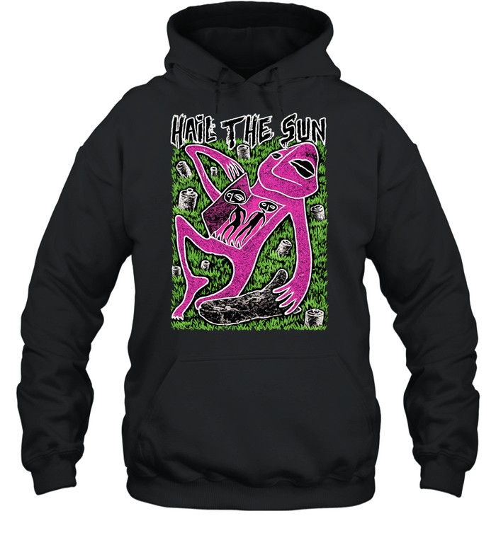Hail The Sun Pow! Coffin Unisex Hoodie