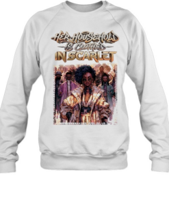 Her household is clothed in scarlet graphic  Unisex Sweatshirt