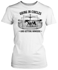 Horse going In circles and getting nowhere  Classic Women's T-shirt