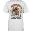 Horse motherhood powered by love fueled by coffee sustained by wine  Classic Men's T-shirt