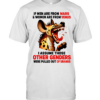 Hyena if men are from mars women are from venus i assume those other genders were pulled out of uranus  Classic Men's T-shirt