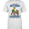 I AM NOT RETIRED I'M UNDER NEW MANAGEMENT SEE GRANDKIDS FOR DETAILS  Classic Men's T-shirt